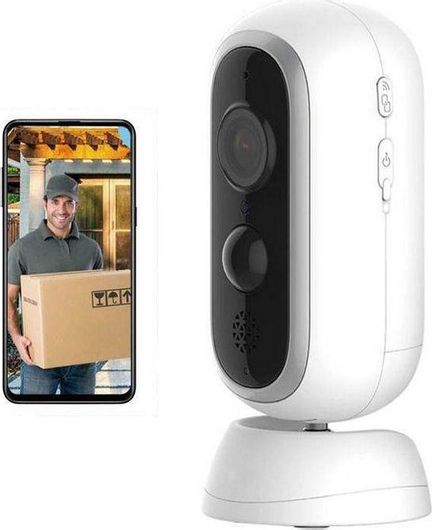 Κάμερα Παρακολούθησης IP Wi-Fi 1080p Full HD Μπαταρίας με Αμφίδρομη Επικοινωνία 801RTC
