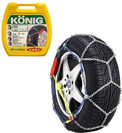 Αντιολισθητικές Αλυσίδες Αυτοκινήτου Konig No Problem T2 Magic No 40 10mm 10mm 2τμχ