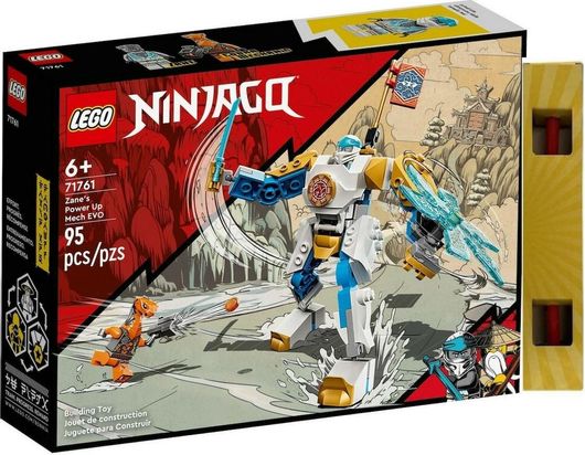 Παιχνιδολαμπάδα LEGO Ninjago Zane’s Power Up Mech EVO για 6+ Ετών