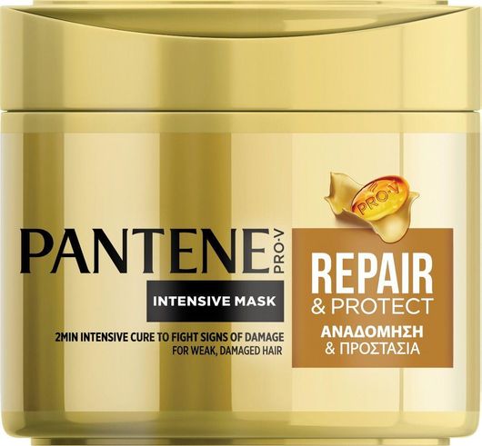 Pantene Intensive Repair & Protect Μάσκα Μαλλιών για Επανόρθωση 300ml