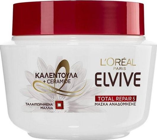 Μάσκα Μαλλιών L'Oreal Paris Elvive Total Repair 5 για Επανόρθωση 300ml