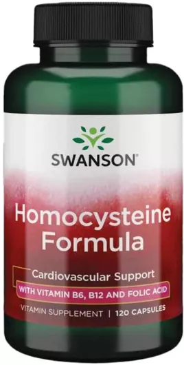 Swanson Homocysteine Formula 120 Κάψουλες