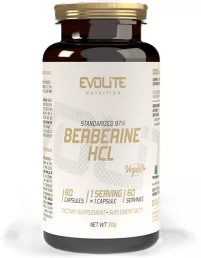Evolite Berberine HCL 60 Κάψουλες