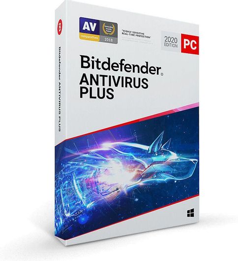 Antivirus BitDefender Plus 2020 για 3 Συσκευές και 1 Έτος Χρήσης (Ηλεκτρονική Άδεια)