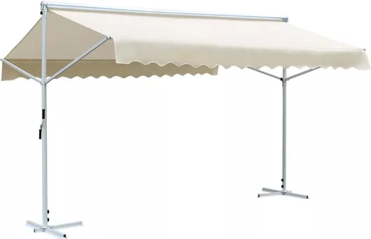 Τέντα Κήπου vidaXL 4x3m Μπεζ