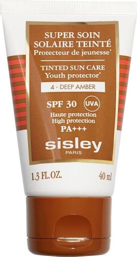 Αντηλιακό Προσώπου Sisley Paris Super Soin Solaire Κρέμα SPF30 με Χρώμα 0 Porcelain 40ml