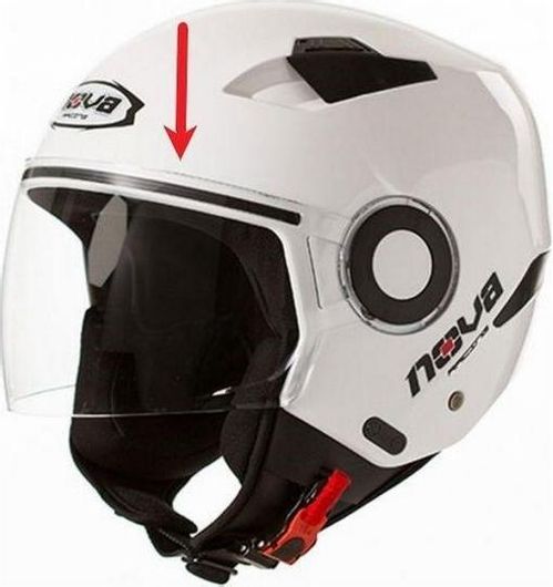 Ζελατίνα Κράνους Nova για Κράνη N220 Διάφανο