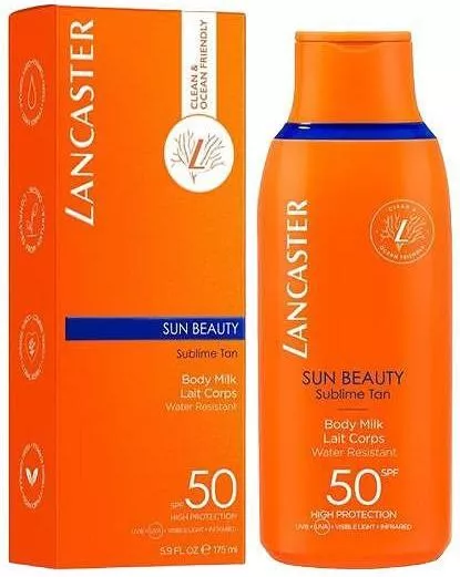 Lancaster Sun Beauty Sublime Tan Αδιάβροχη Αντηλιακή Κρέμα για το Σώμα SPF50 175ml