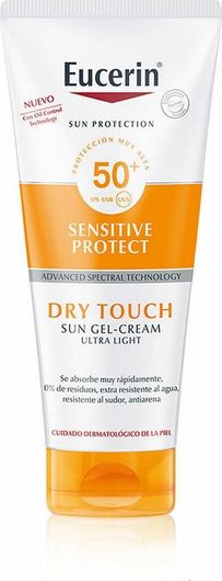 Αντηλιακή Κρέμα Σώματος Eucerin Sun Protection Dry Touch Sensitive Protect SPF50 200ml