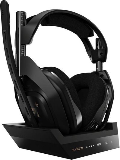 Astro A50 Wireless Base Station Xbox Over Ear Gaming Headset με σύνδεση USB