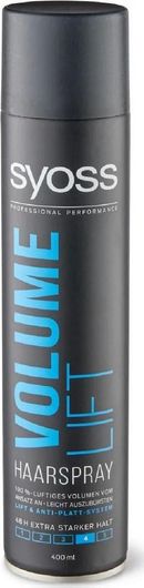 Syoss Volume Hairspray 400ml, Δυνατό Κράτημα 4