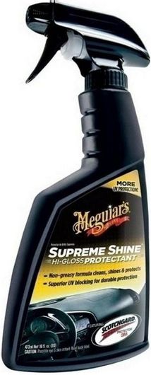 Σπρέι Προστασίας & Έντονης Γυαλάδας Meguiar's G4016 Supreme Shine για Ταμπλό, Βινύλιο & Λάστιχο 473ml