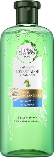 Σαμπουάν Herbal Essences Bio Renew Potent Aloe & Bamboo Sulfate Free Strength & Moisture 380ml