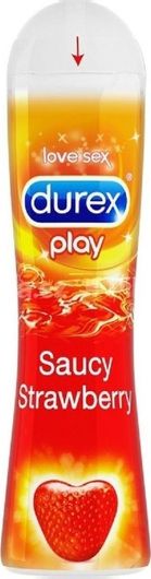 Durex Play Κολπικό Λιπαντικό Gel Saucy Strawberry 50ml