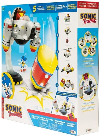 Παιχνίδι Μινιατούρα Jakks Pacific Sonic Egg Mobile για 3+ Ετών
