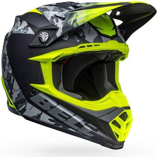 Κράνος Μηχανής Bell Moto 9 Mips Venom Camo Hi-Vizion Motocross M Πολύχρωμο