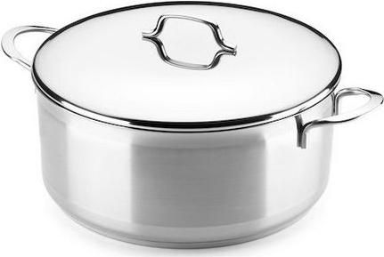 Κατσαρόλα Alza Century Βαθιά Ανοξείδωτη 6.8lt / 28cm