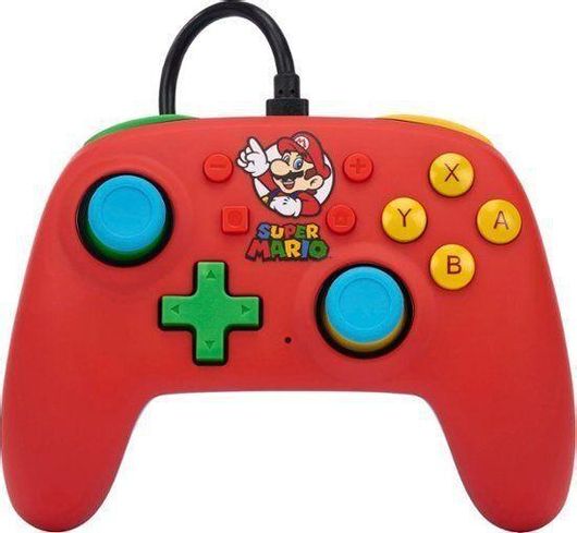 Gamepad PowerA Ενσύρματο για Switch Nano Mario Medley