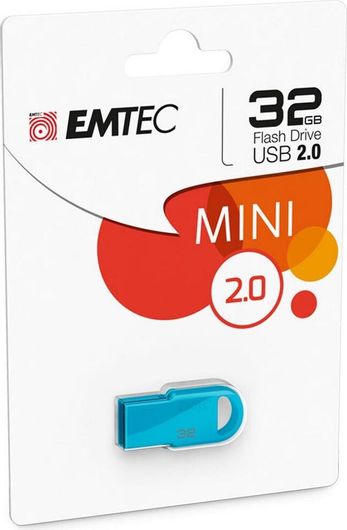 USB 2.0 Stick Emtec 32GB Μπλε | SHOPFLIX.gr