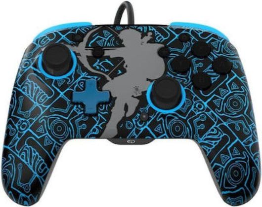 Gamepad PDP Rematch Ενσύρματο για Switch Link Glow In The Dark