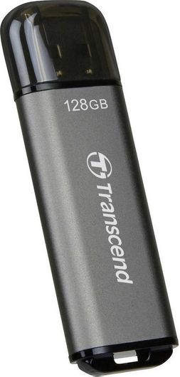 Transcend JetFlash 920 128GB USB 3.2 Stick Γκρι