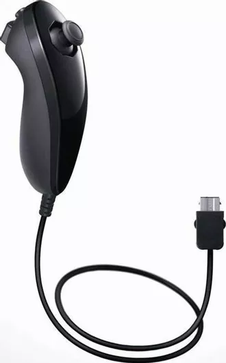 Nintendo Wii U Nunchuk Controller Black