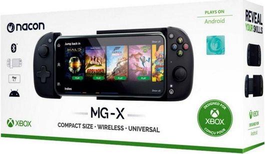 Nacon MG-X Ασύρματο Gamepad για Android Μαύρο