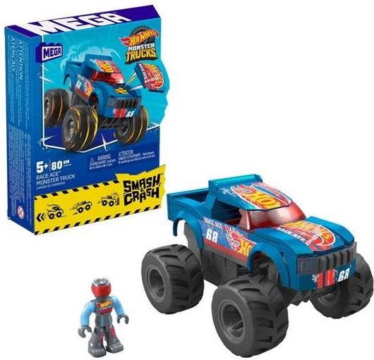 Τουβλάκια Mega Bloks Smash & Crash - Race Ace 85τμχ για 5+ Ετών