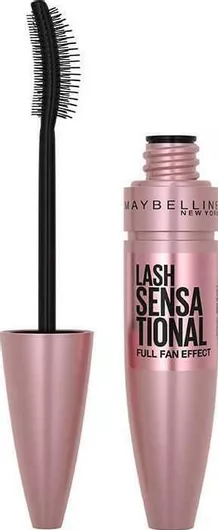 Mascara Maybelline Lash Sensational Full Fan Effect για Όγκο & Καμπύλη Intense Black 9.5ml