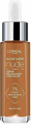 Υγρό Foundation L'Oreal Paris Accord Parfait Nude Serum 7-8 30ml