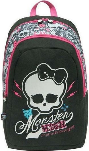 Σχολική Τσάντα Πλάτης Δημοτικού Bagtrotter Monster High Πολύχρωμο