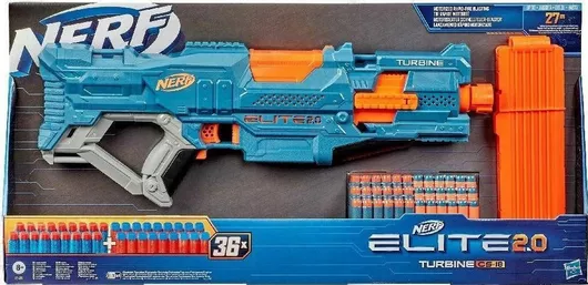 Εκτοξευτής  Nerf Turbine CS 18 Elite 2.0 για 8+ Ετών