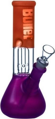 Bong Bullet 7 Γυάλινο Μοβ Πορτοκαλί