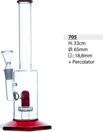 Bong Playbong 705 Γυάλινο Διάφανο