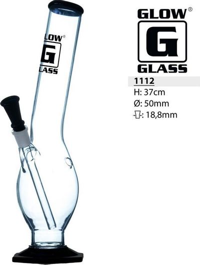 Bong Glow Glass 1112 Γυάλινο Διάφανο
