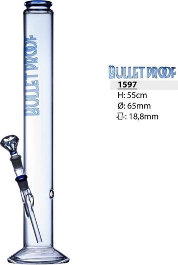 Bong Bulletproof 1597 Γυάλινο Διάφανο
