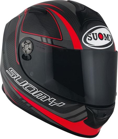 Κράνος Μηχανής Suomy Sr-sport Carbon Full Face L Κόκκινο