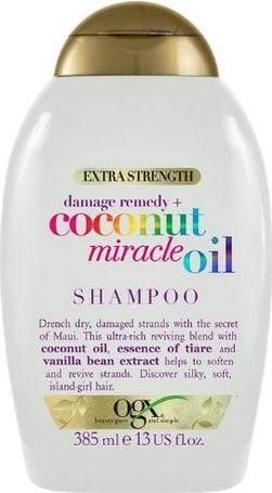 OGX Damage Remedy Σαμπουάν Αναδόμησης/Θρέψης & Λάμψης για Ταλαιπωρημένα Μαλλιά 385ml