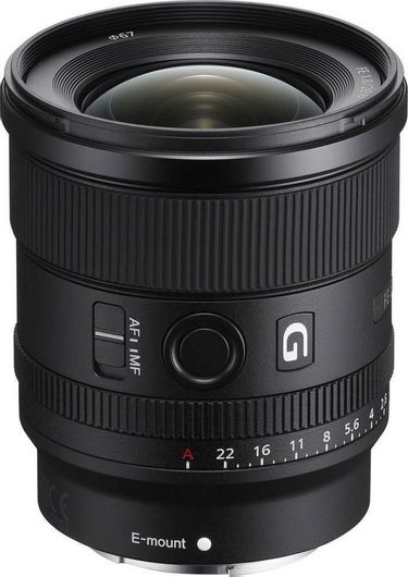 Full Frame Φωτογραφικός Φακός Sony FE 20 mm F1.8 G Wide Angle για Sony E Mount Black