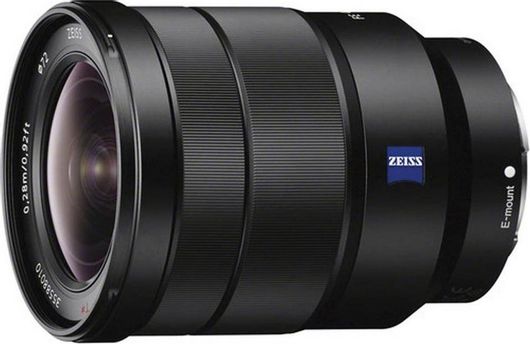 Full Frame Φωτογραφικός Φακός Sony Vario-tessar T* Fe 16-35mm F / 4 ZA OSS Standard Zoom για Sony E Mount Black