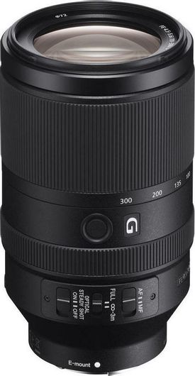 Full Frame Φωτογραφικός Φακός Sony FE 70-300mm f / 4.5-5.6 G OSS Tele Zoom για Sony E Mount Black