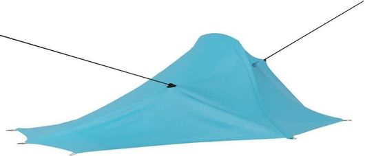 Σκηνή Camping vidaXL 93072 1 Ατόμων 257x140cm Μπλε