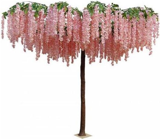 Τεχνητό Δέντρο Γλυσινιά 300cm Ροζ