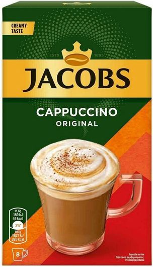 Καφές Cappuccino Jacobs Jacobs 8x11.6gr