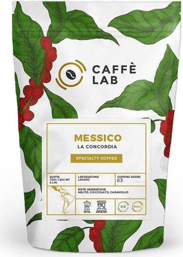 Καφές Espresso Caffe Lab Μονοποικιλιακός Arabica Messico La Concordia σε Κόκκους 250gr