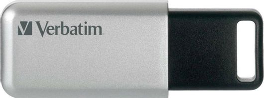 Verbatim Secure Pro 32GB USB 3.0 Stick Ασημί