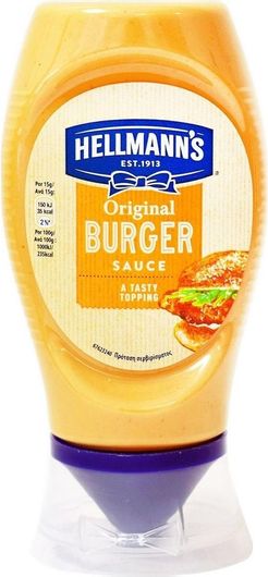 Sauce Burger Hellmans 250gr