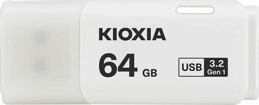 Kioxia TransMemory U301 64GB USB 3.2 Stick Λευκό
