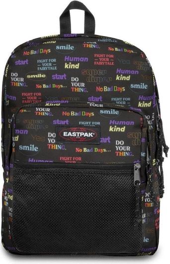 Σχολική Τσάντα Πλάτης Γυμνασίου / Λυκείου Eastpak Pinnacle Nostalgia Μαύρο