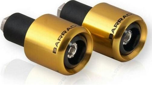 Αντίβαρα Τιμονιού Barracuda Racing Bar Ends Αλουμινίου Χρυσό